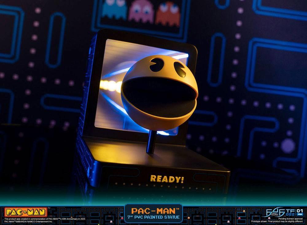 F4FPACVST Pac-Man - Pac-Man 7" PVC Statue - First 4 Figures - Titan Pop Culture