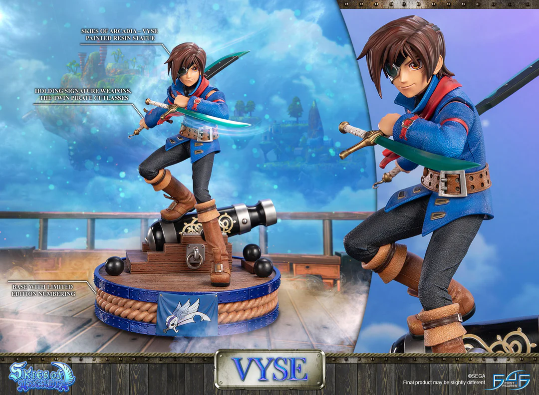 Skies of Arcadia – Vyse Standard Edition Statue