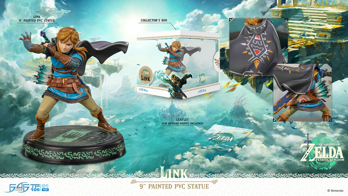 Zelda: Lágrimas del Reino - Estatua de PVC de Link