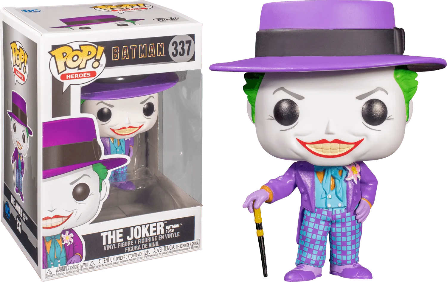 Batman 1989 Joker with Hat (with chase) Pop! Vinyl