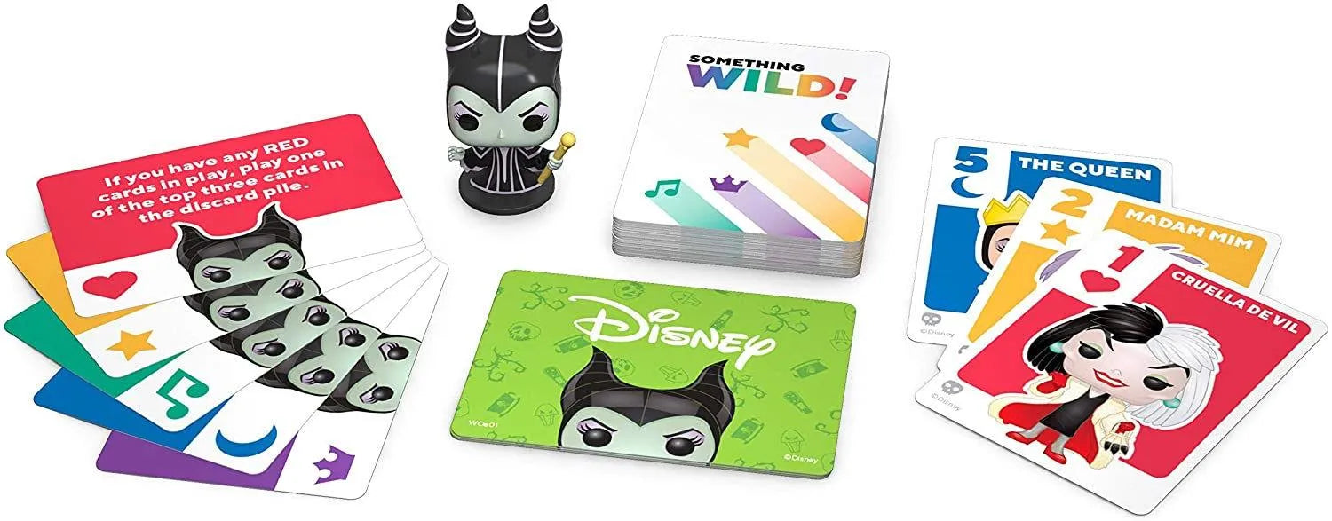 FUN49356 Disney Villains - Something Wild Card Game - Funko - Titan Pop Culture