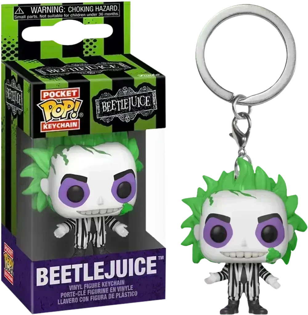 FUN49826 Beetlejuice - Beetlejuice Pocket Pop! Keychain - Funko - Titan Pop Culture