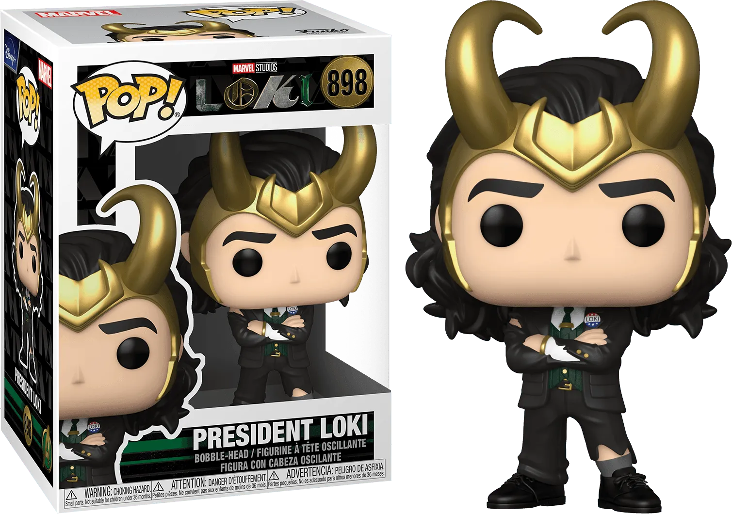 FUN55743 Loki (TV) - President Loki Pop! Vinyl - Funko - Titan Pop Culture