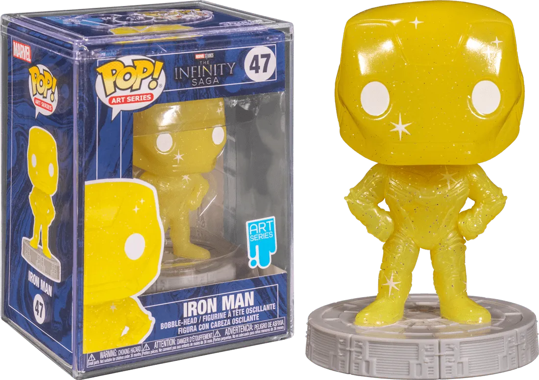 Vengadores Iron Man Infinity Saga Amarillo (Artista) Pop! Vinilo con