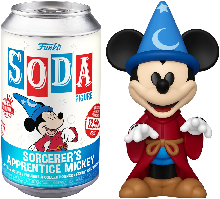 Fantasia - Mickey Sorcerer (with chase) US Exclusive Vinyl Soda