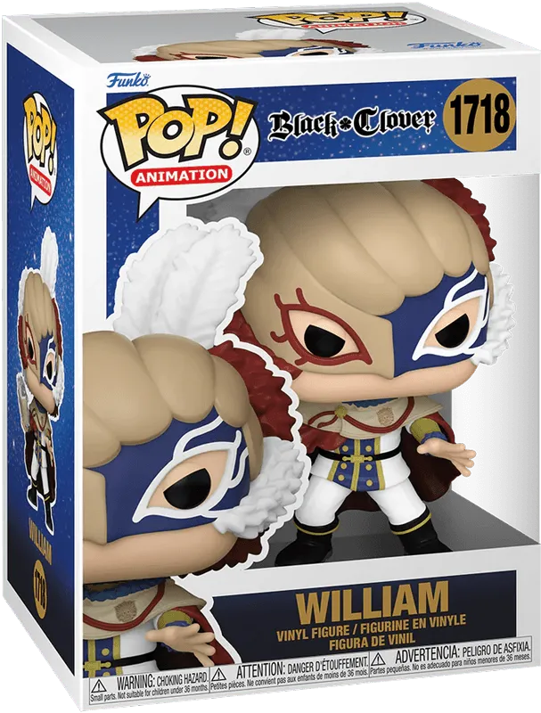 FUN59241 Black Clover - William Pop! Vinyl - Funko - Titan Pop Culture