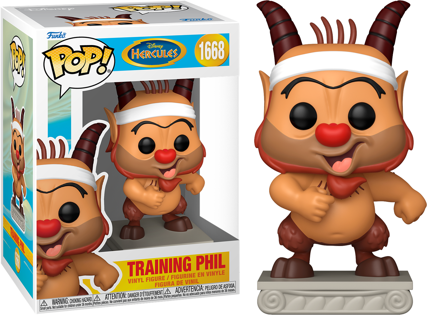 Hercules (1997) - Training Phil Pop! Vinyl