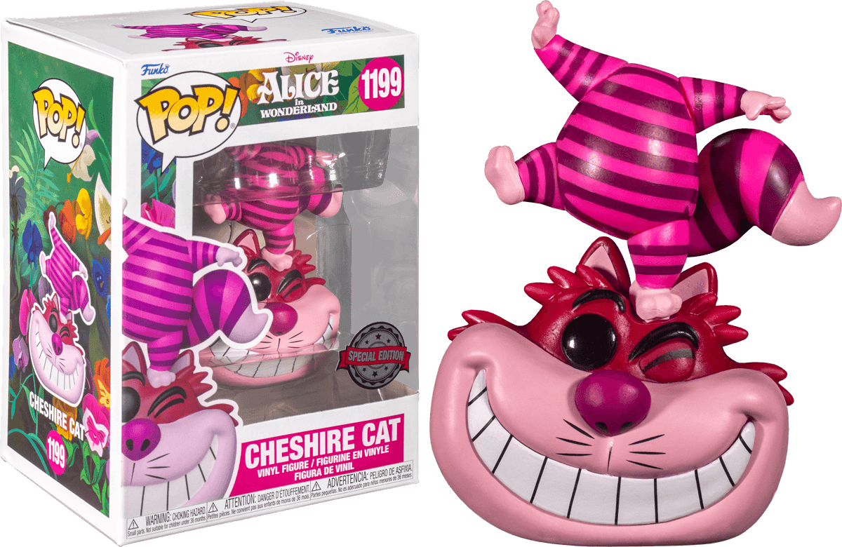 Figurine Funko Pop! Disney - Le Chat du Cheshire - Alice au pays