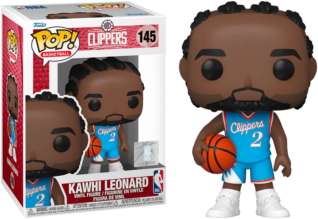 FUN64007 NBA: Clippers - Kawhi Leonard (CE'21) Pop! Vinyl - Funko - Titan Pop Culture