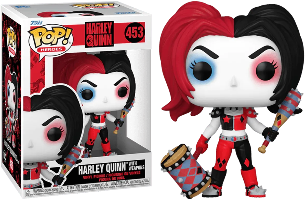 FUN65616 DC Comics - Harley Quinn with Weapons Pop! Vinyl - Funko - Titan Pop Culture