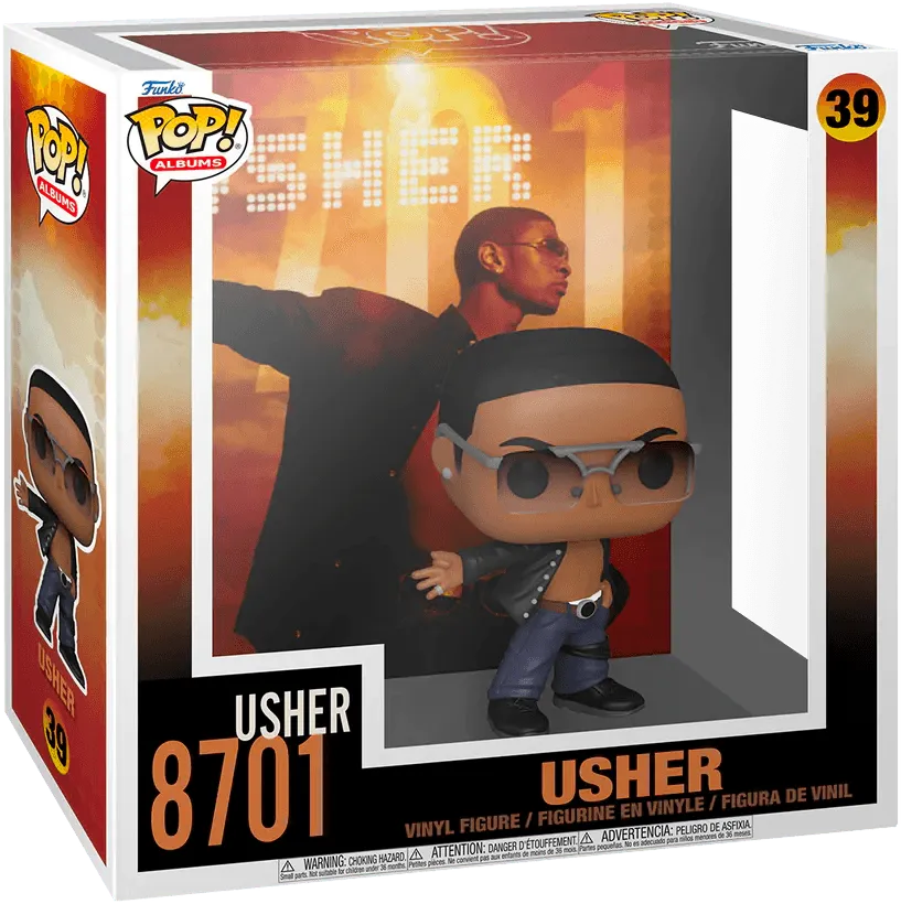 FUN65775 Usher - 8701 Pop! Albums Vinyl - Funko - Titan Pop Culture