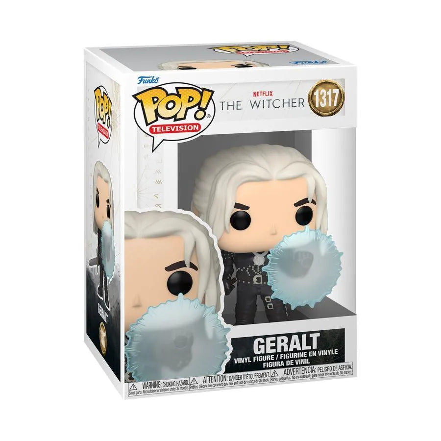 FUN67424 The Witcher (TV) - Geralt with shield Pop! Vinyl - Funko - Titan Pop Culture