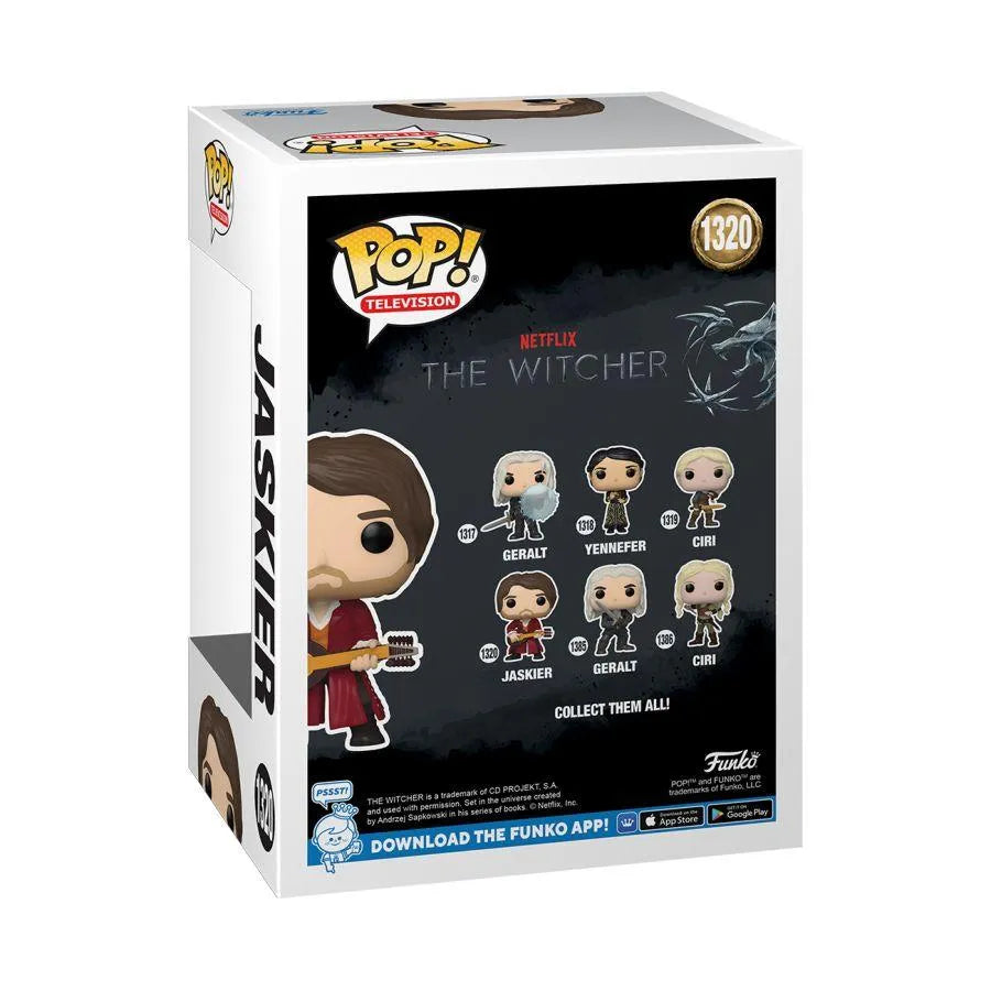 FUN67425 The Witcher (TV) - Jaskier (with chase) Pop! Vinyl - Funko - Titan Pop Culture