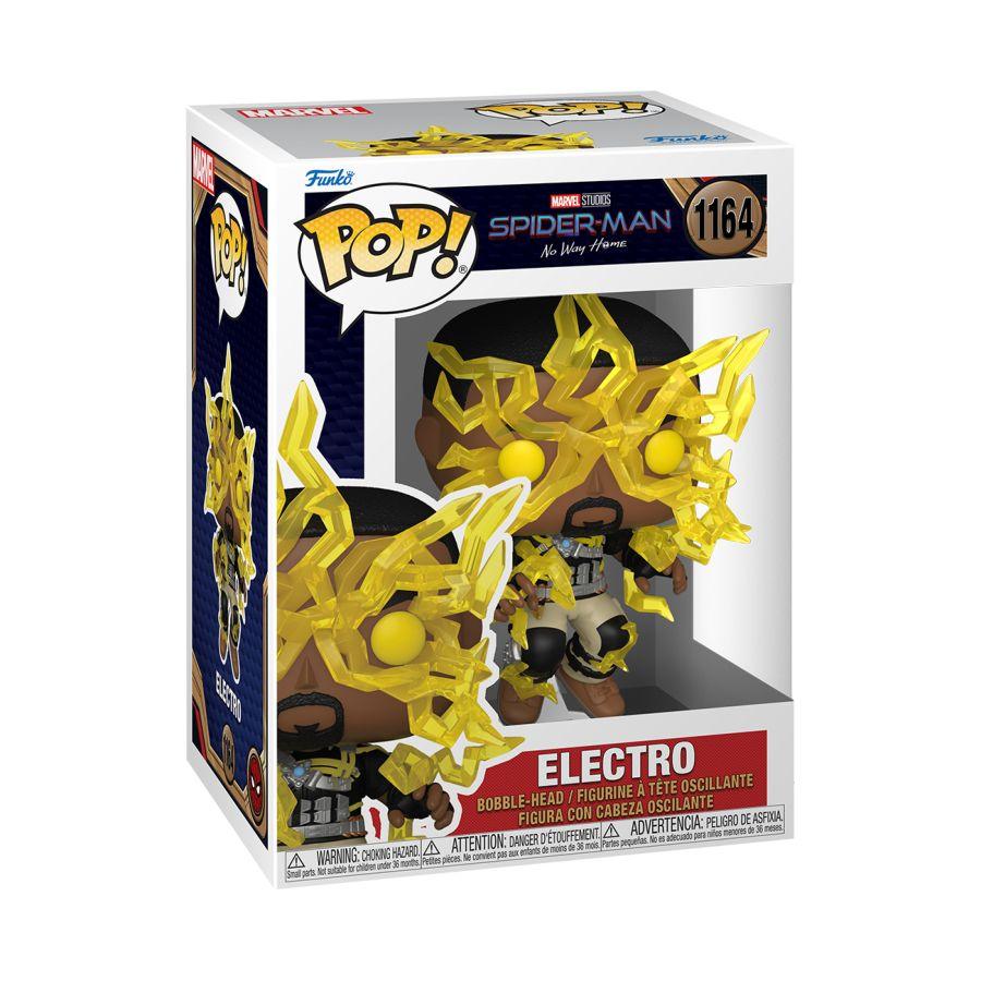 FUN67604 Spider-Man: No Way Home - Electro Pop! Vinyl - Funko - Titan Pop Culture