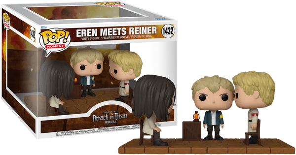 Attack on Titan Eren Meets Reiner Pop! Moment