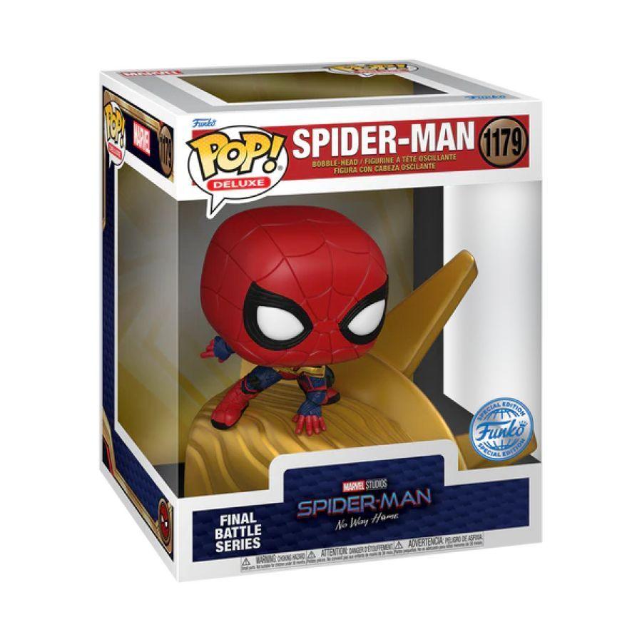 FUN68387 Spider-Man: No Way Home - Spider-Man Build A Scene Pop! Deluxe [RS] - Funko - Titan Pop Culture