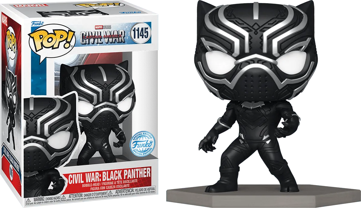 Captain America 3: Civil War Black Panther Build-A-Scene US Exclusiv