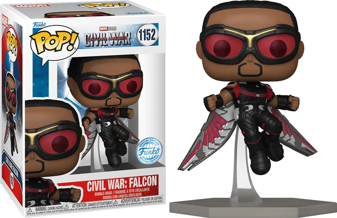 Falcon Funko Captain America Civil War Funko POP! Captain America