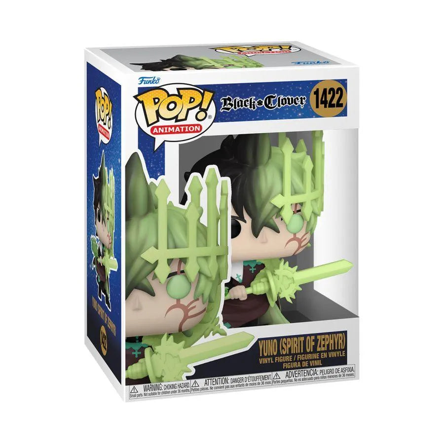 FUN70571 Black Clover - Yuno (Spirit of Zephyr) Pop! Vinyl - Funko - Titan Pop Culture
