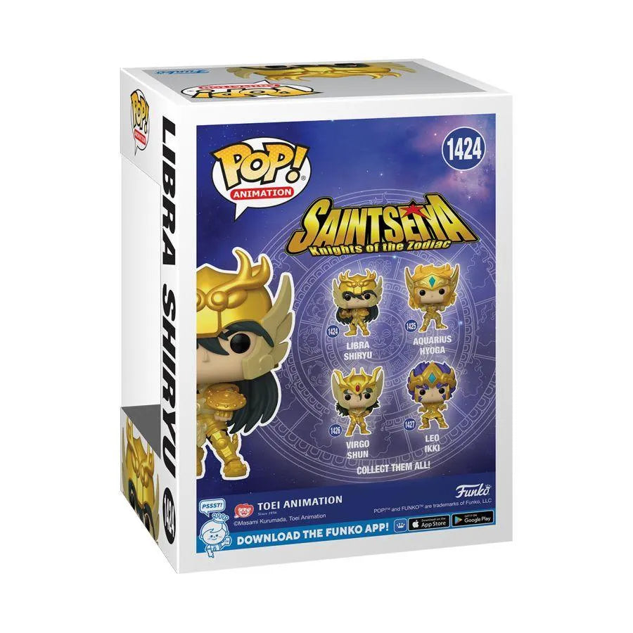 FUN72060 Saint Seiya - Libra Shiryu (Gold Suit) Pop! Vinyl - Funko - Titan Pop Culture