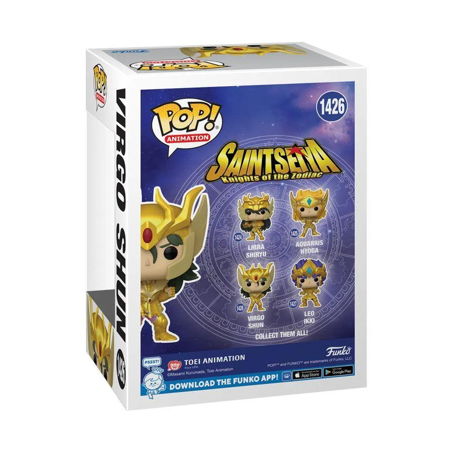 FUN72061 Saint Seiya - Virgo Shun (Gold Suit) Pop! Vinyl - Funko - Titan Pop Culture