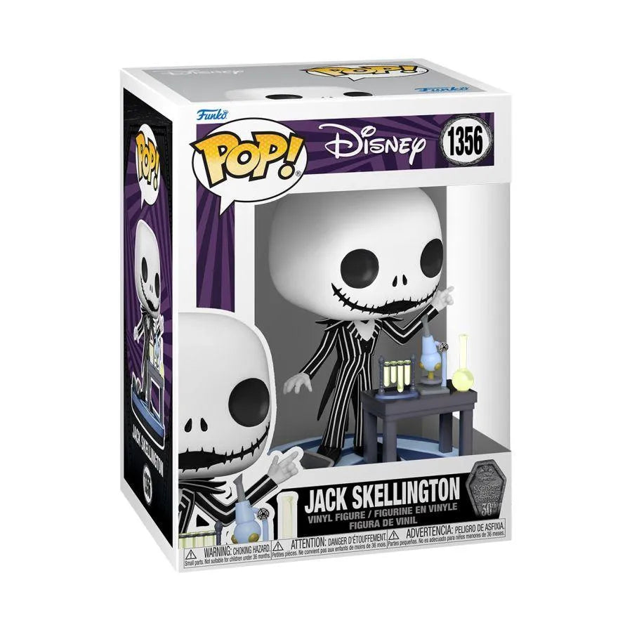 FUN72313 The Nightmare Before Christmas - Jack Skellington in Laboratory 30th Anniversary Pop! Vinyl - Funko - Titan Pop Culture