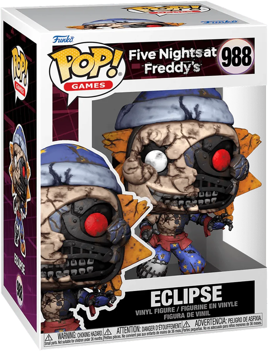 FUN72473 Five Nights at Freddy's: Security Breach - Ruined Eclipse Pop! Vinyl - Funko TBA - Titan Pop Culture