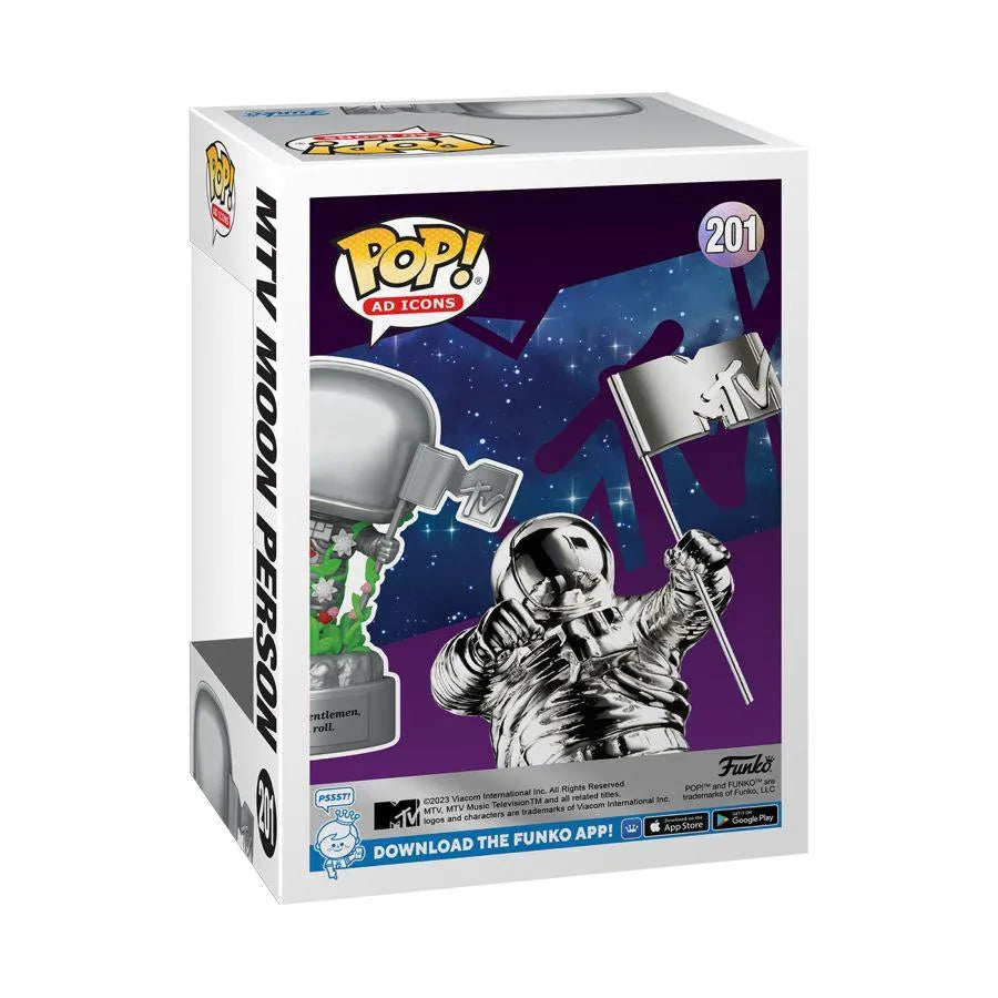 FUN72563 MTV - Moon Person 40th Anniversary Pop! Vinyl - Funko - Titan Pop Culture