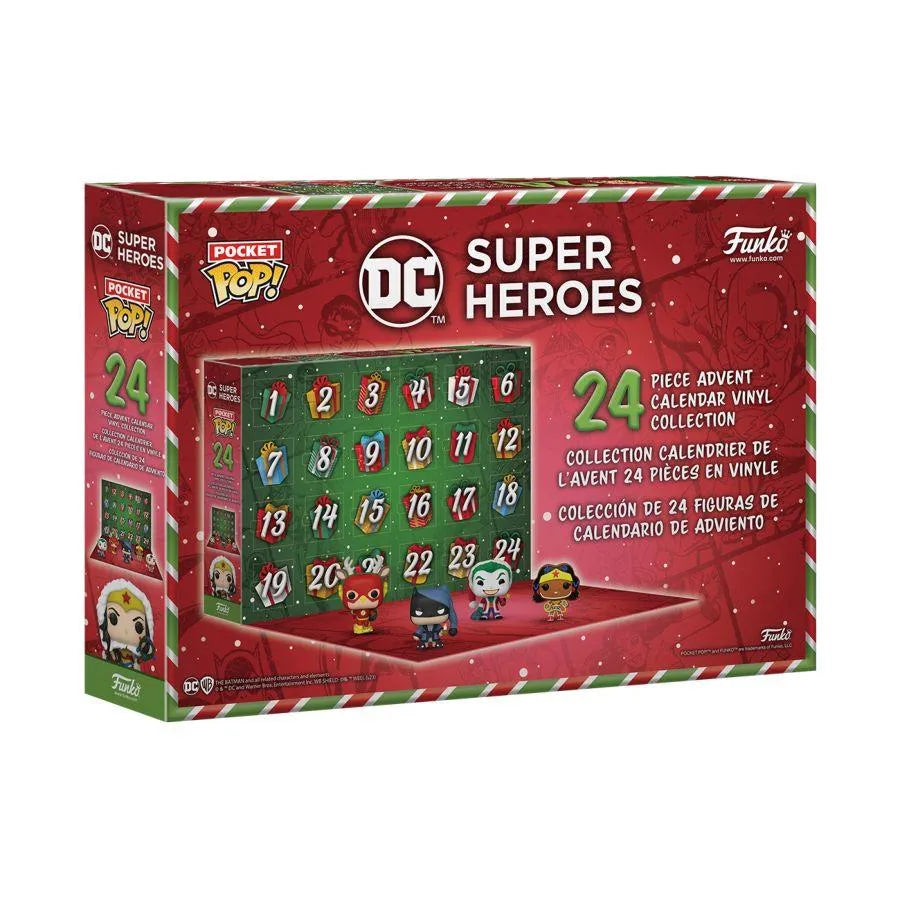 FUN73077 DC Comics - 2023 Advent Calendar - Funko - Titan Pop Culture