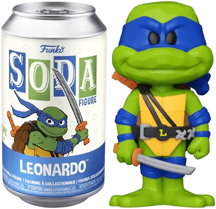 Leonardo CHASE soda hotsell TMNT