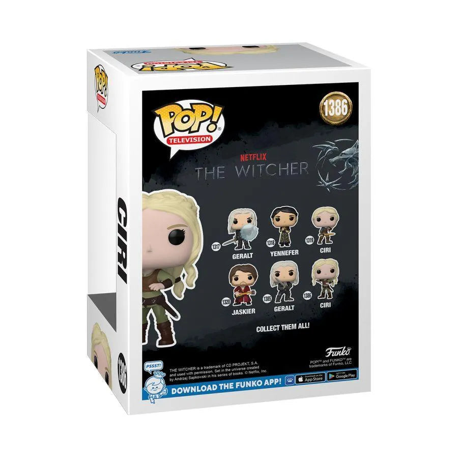 FUN74245 The Witcher (TV) - Ciri (Training) Pop! Vinyl - Funko - Titan Pop Culture