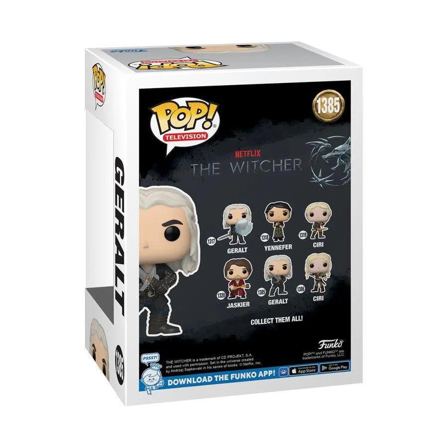 FUN74246 The Witcher (TV) - Geralt with Sword Pop! Vinyl - Funko - Titan Pop Culture
