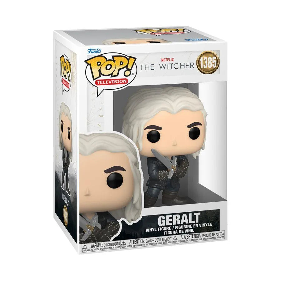 FUN74246 The Witcher (TV) - Geralt with Sword Pop! Vinyl - Funko - Titan Pop Culture