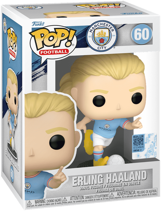 Fútbol: Manchester City – Erling Haaland Pop! Vinyl
