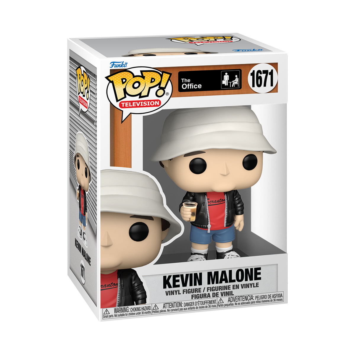The Office - Kevin Malone With Drink Pop! Vinyl