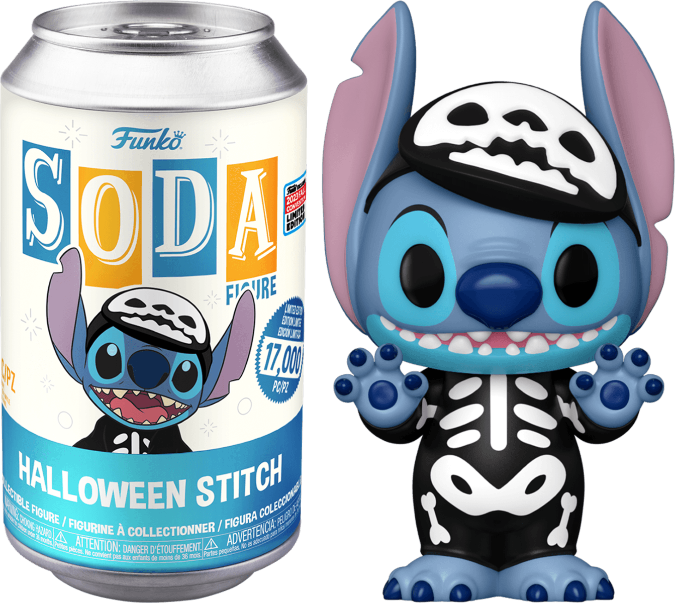 Funko Vinyl SODA Halloween Stitch Disney Lilo & Stitch NYCC 2023 Exclusive