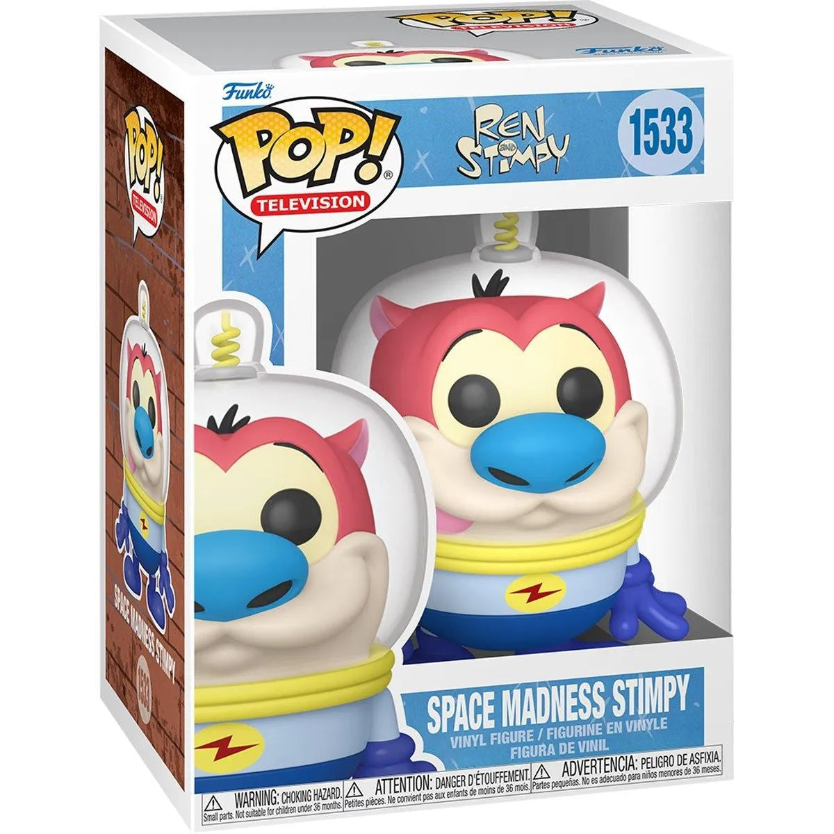 FUN75745 Nickelodeon Rewind - Stimpy (Space Suit) Pop! Vinyl - Funko - Titan Pop Culture