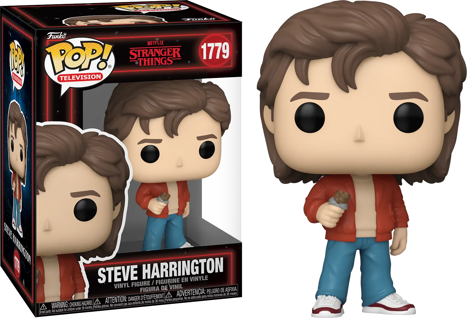 怪奇物语 - Steve Harrington 流行音乐!黑胶唱片