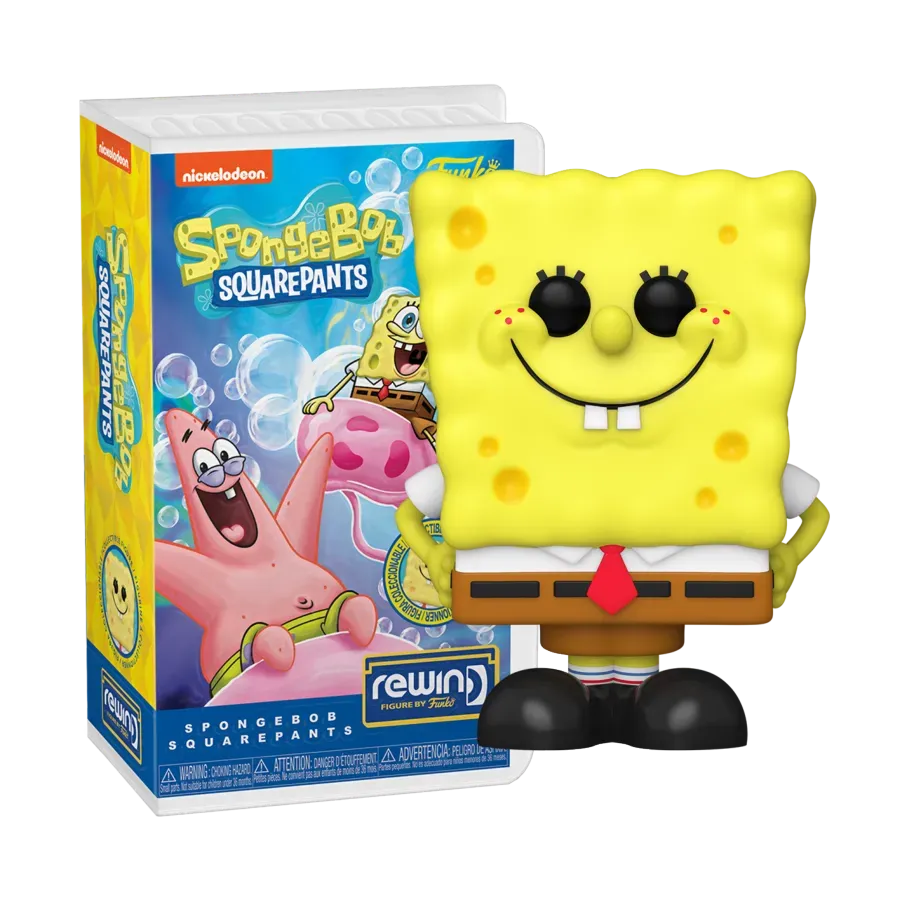 Bob Esponja Figura de Bob Esponja Rewind