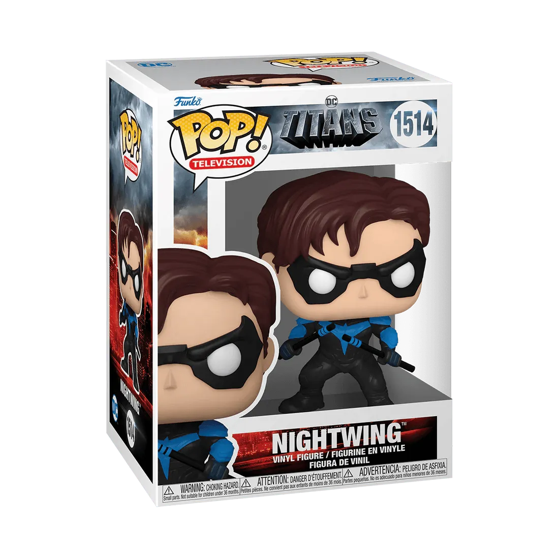 FUN75877 Titans (TV) - Nightwing Pop! Vinyl - Funko - Titan Pop Culture