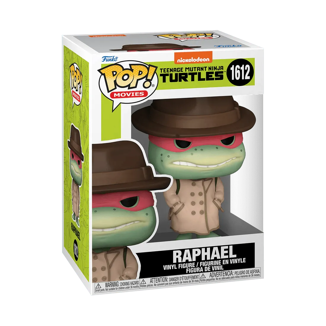 FUN76048 Teenage Mutant Ninja Turtles (1990) - Raphael Pop! Vinyl - Funko - Titan Pop Culture