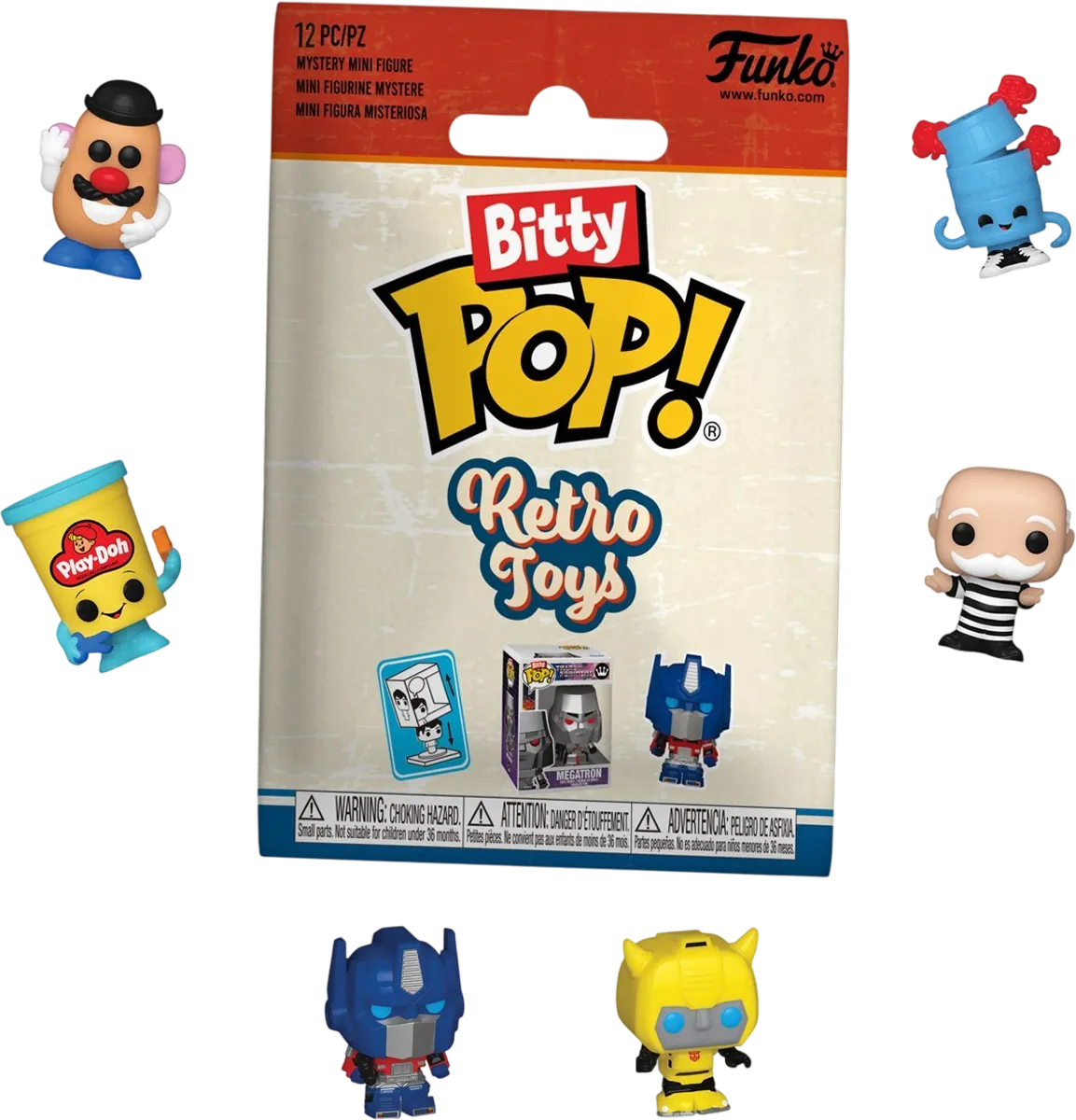 复古玩具 - Bitty Pop!盲袋组合(32个)