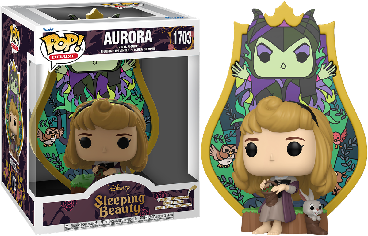 Sleeping Beauty - Aurora (Stained Glass) Pop! Deluxe