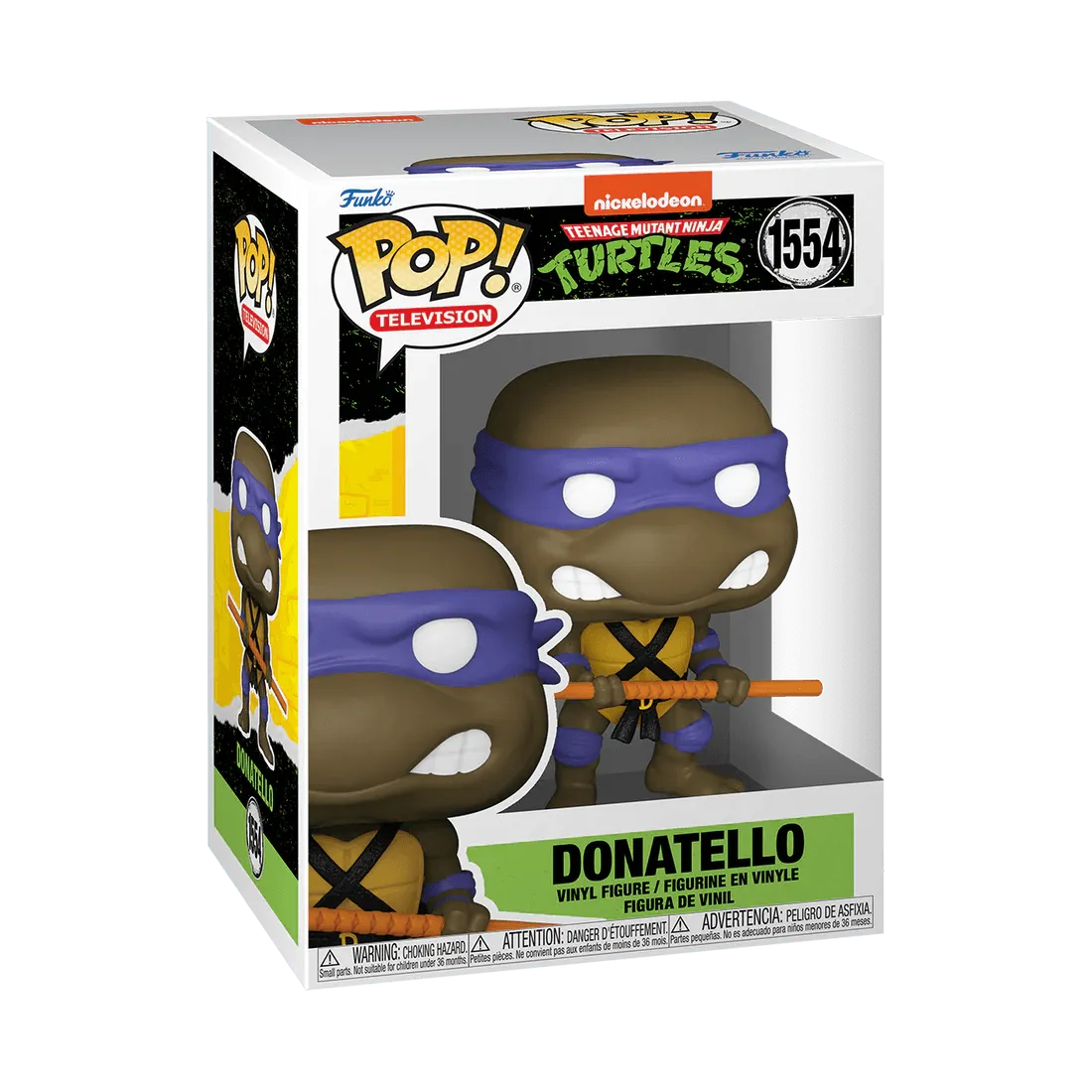 FUN78049 Teenage Mutant Ninja Turtles - Donatello Retro Pop! Vinyl - Funko - Titan Pop Culture