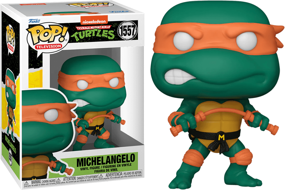 Teenage Mutant Ninja Turtles - Michelangelo with Training Nunchaku Pop! Vinyl