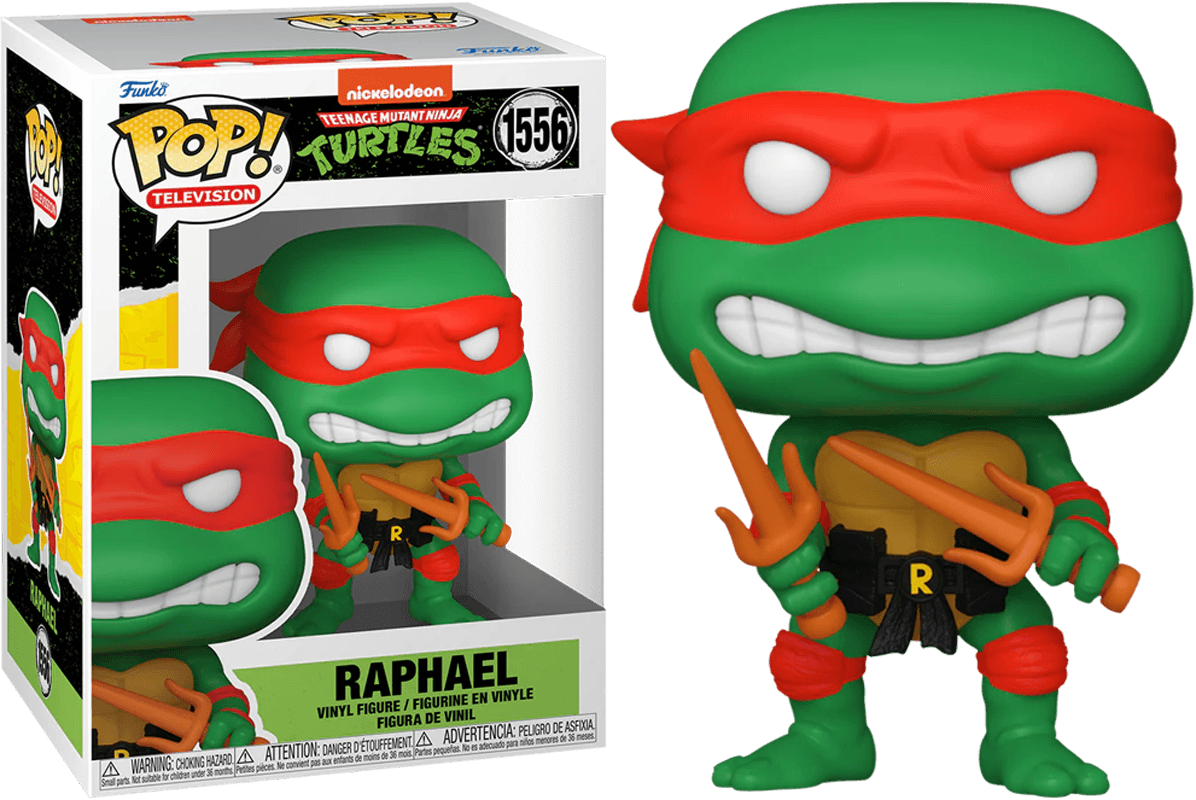 Teenage Mutant Ninja Turtles - Raphael with Training Sai Pop! Vinyl