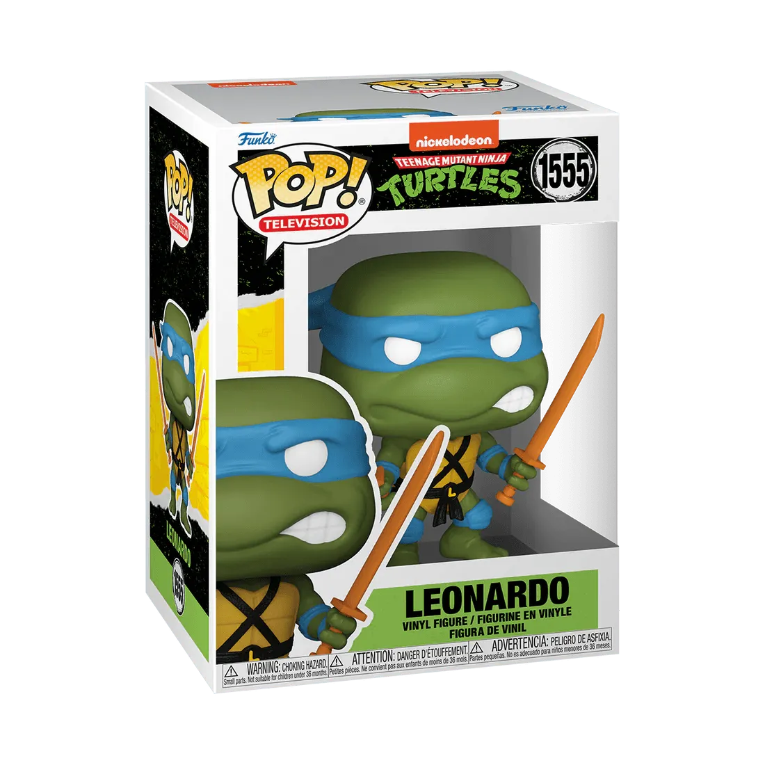 FUN78054 Teenage Mutant Ninja Turtles - Leonardo Retro Pop! Vinyl - Funko - Titan Pop Culture