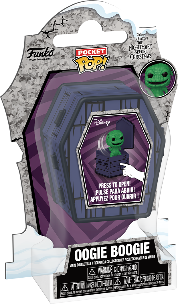 The Nightmare Before Christmas - Oogie Boogie Pocket Coffin Poppers!