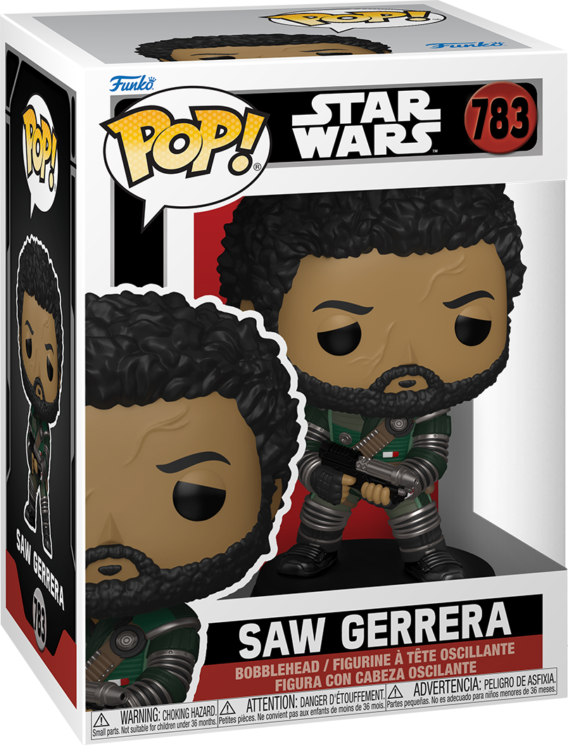 Star Wars: Andor - Saw Gerrera Pop! Vinyl