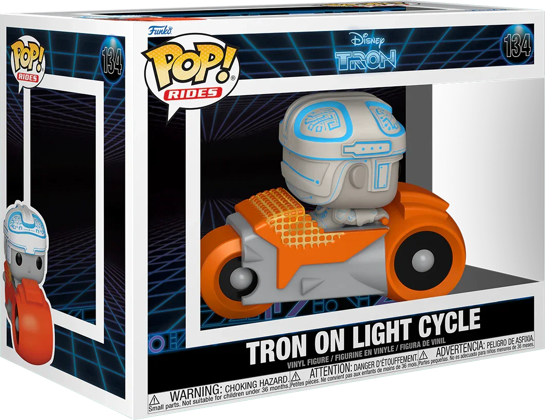 Tron (1982) - Tron en Light Cycle Pop! Rides Vinyl